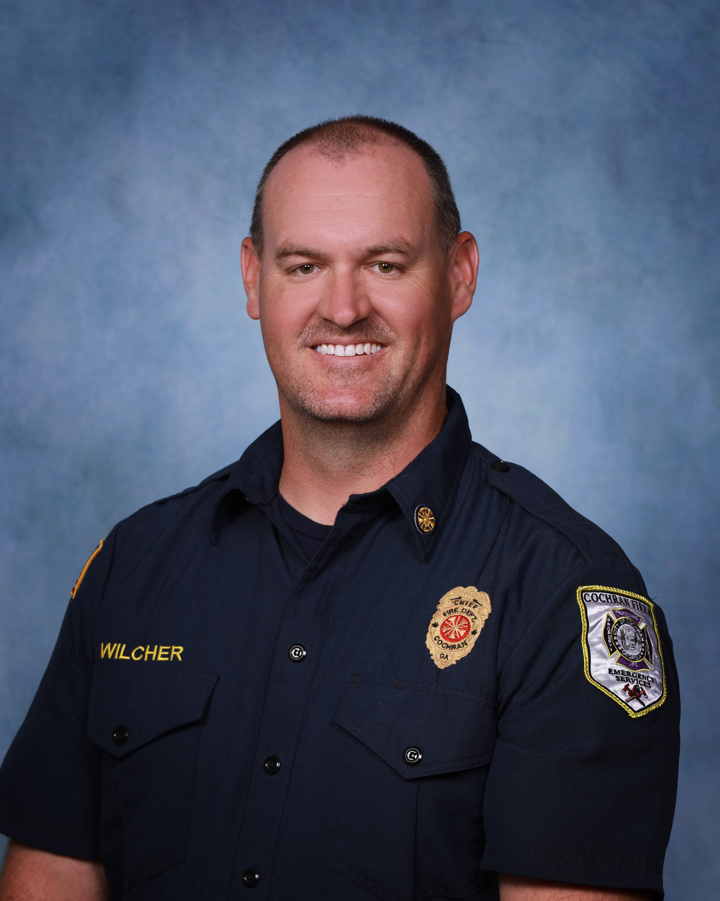 Fire Chief Brock Wilcher